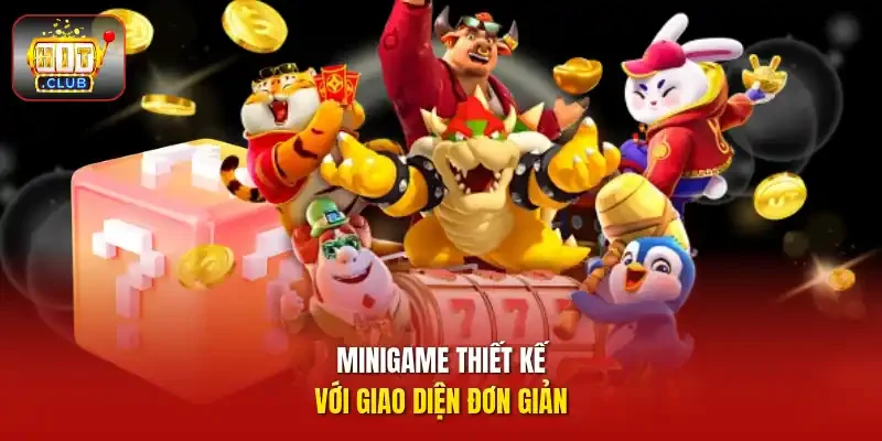 MiniGame thiết kế với giao diện đơn giản